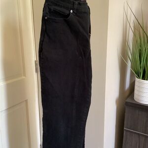 Gloria Vanderbilt Amanda Jeans, size 12 , black